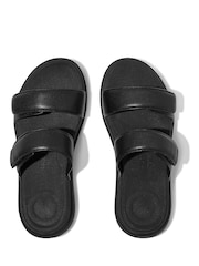 FitFlop Black F-mode Go Adjustable Flatform Two-bar Slides - Image 4 of 4