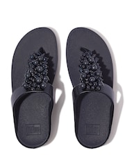 FitFlop Fino Bauble-Bead Toe-post Sandals - Image 4 of 5