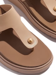FitFlop Gen Buckle Leather Toe Post Sandals - Image 5 of 5