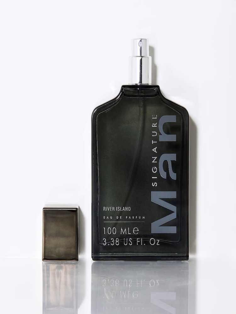 River Island Man Grey Signature Eau De Parfum DP 100ml - Image 1 of 1