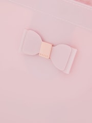 Baker by Ted Baker Girls Back to School Bow Vinyl Icon Tote Bag - Image 3 of 6