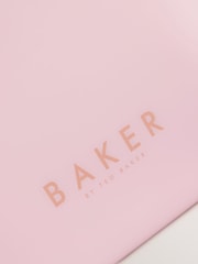 Baker by Ted Baker Girls Back to School Bow Vinyl Icon Tote Bag - Image 4 of 6