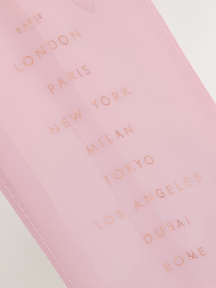 Baker by Ted Baker Bow Vinyl Icon Tote Bag - Image 5 of 5