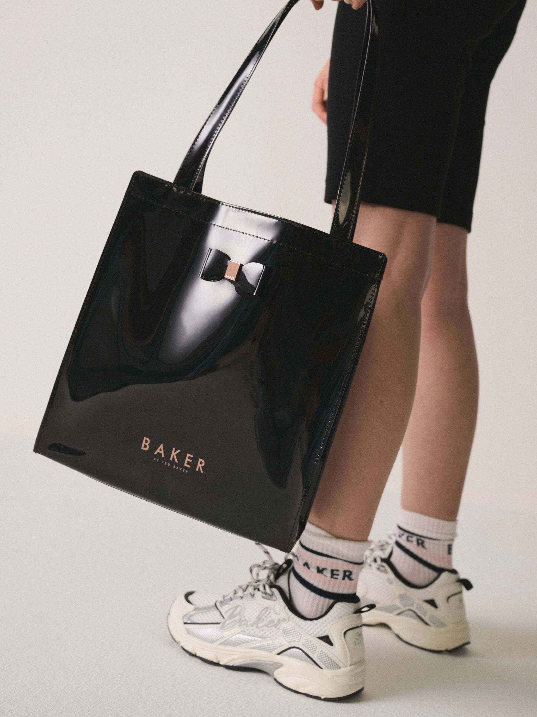 Buy Baker by Ted baker Childrens Bow vinyl tote Bag from Next USA
