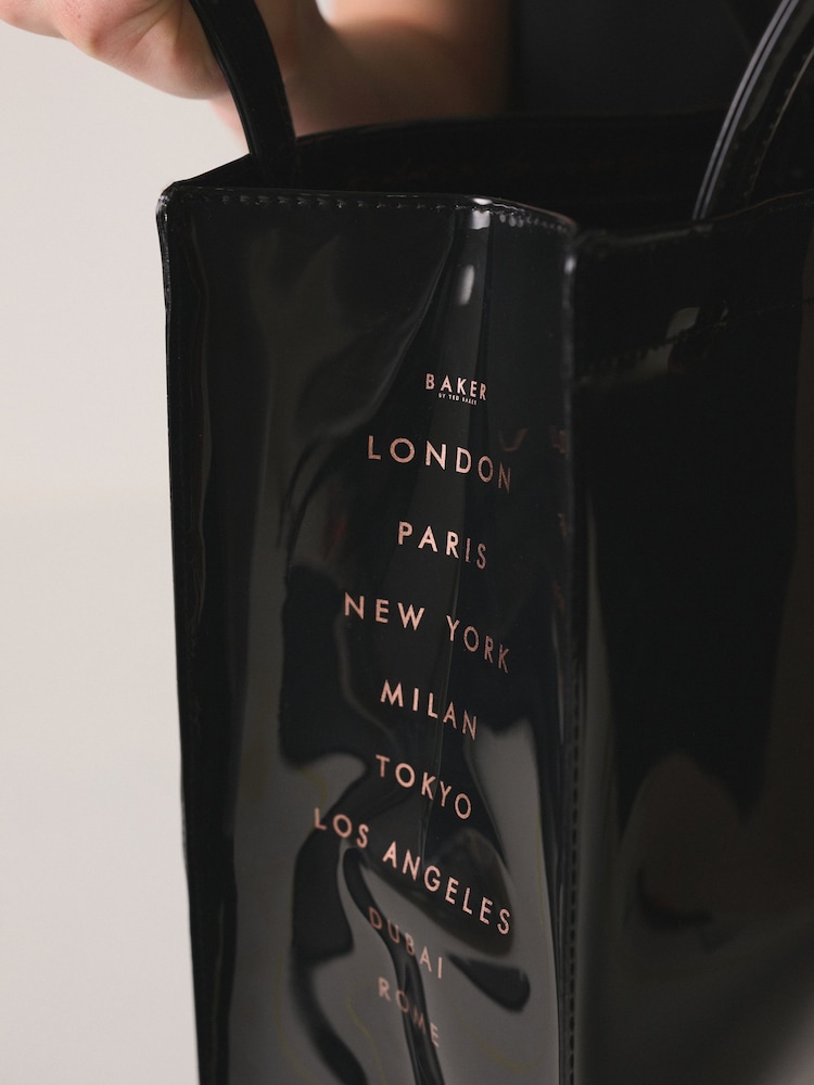 Baker by Ted baker Childrens Bow vinyl tote Bag - Image 5 of 5 Baker by Ted baker Childrens Bow vinyl tote Bag - Image 5 of 5