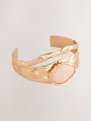 Gold Tone Cuff Bracelet - Image 2 of 4