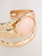 Gold Tone Cuff Bracelet - Image 3 of 4