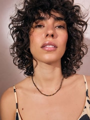 Brown Semi Precious Mini Beaded Necklace - Image 1 of 3
