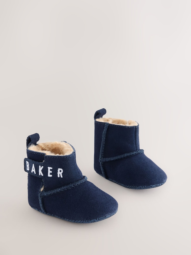 Baker by Ted Baker Baby Boys Slipper Padders Boots - Image 1 of 5 Baker by Ted Baker Baby Boys Slipper Padders Boots - Image 1 of 5
