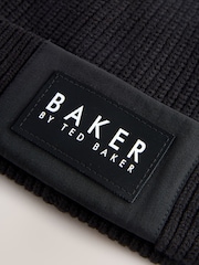 Baker by Ted Baker Boys Beanie and Gloves Set - Image 2 of 6