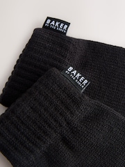 Baker by Ted Baker Boys Beanie and Gloves Set - Image 4 of 6