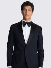 MOSS Blue Slim Fit Midnight Jacket - Image 1 of 5