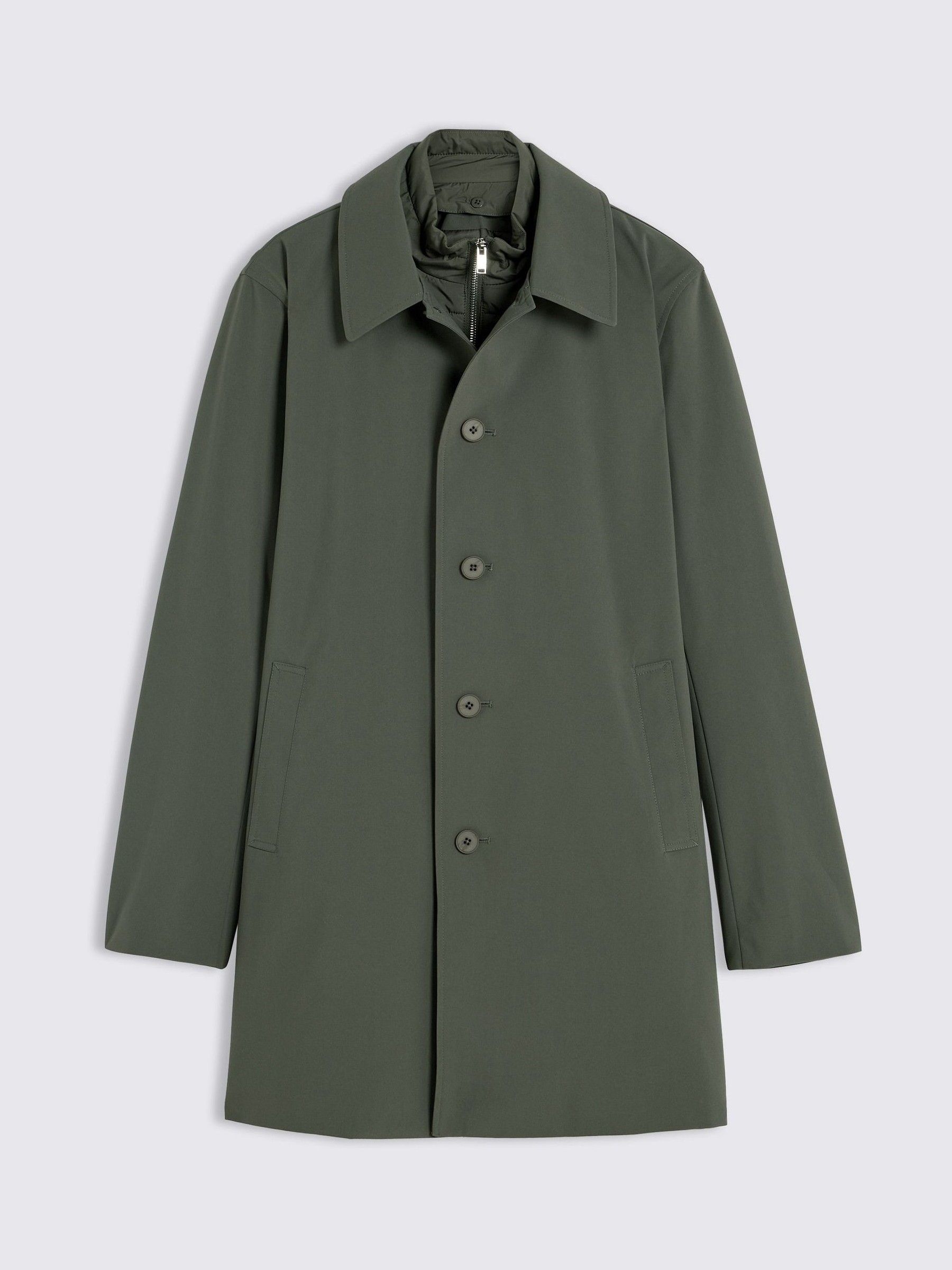 Buy MOSS Green Car Coat With Gilet from Next USA