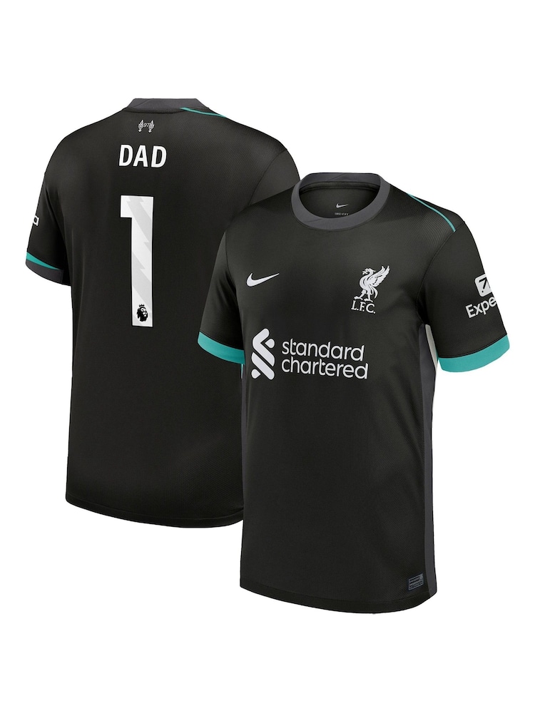 Nike Black Dad Liverpool Away Stadium Shirt 2024-25 - Image 1 of 3