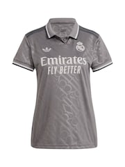 adidas Womens Real Madrid Third Shirt 2024-25 Mbappe 9 - Image 2 of 3