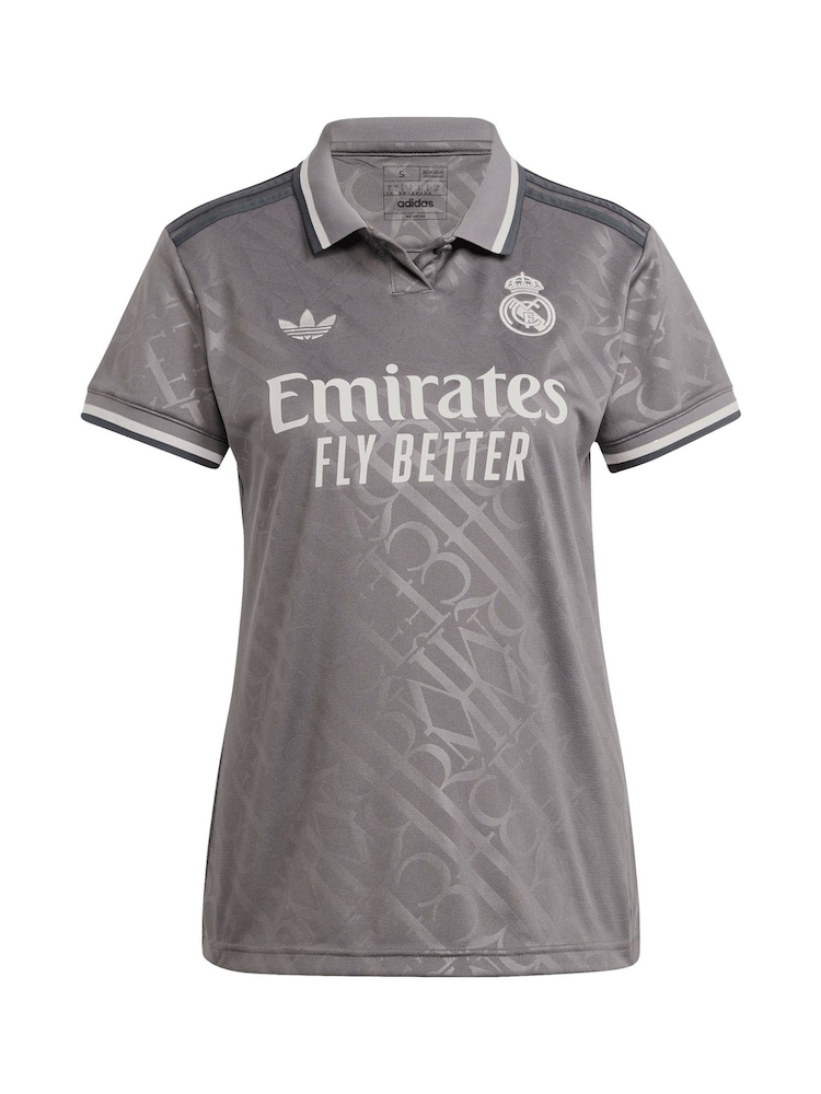 adidas Womens Real Madrid Third Shirt 2024-25 Mbappe 9 - Image 2 of 3