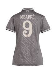 adidas Womens Real Madrid Third Shirt 2024-25 Mbappe 9 - Image 3 of 3