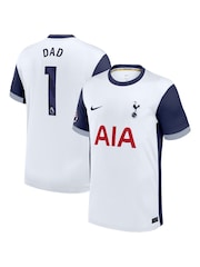 Nike White Tottenham Hotspur Home Stadium Shirt 2024-25 Dad 1 - Image 1 of 3