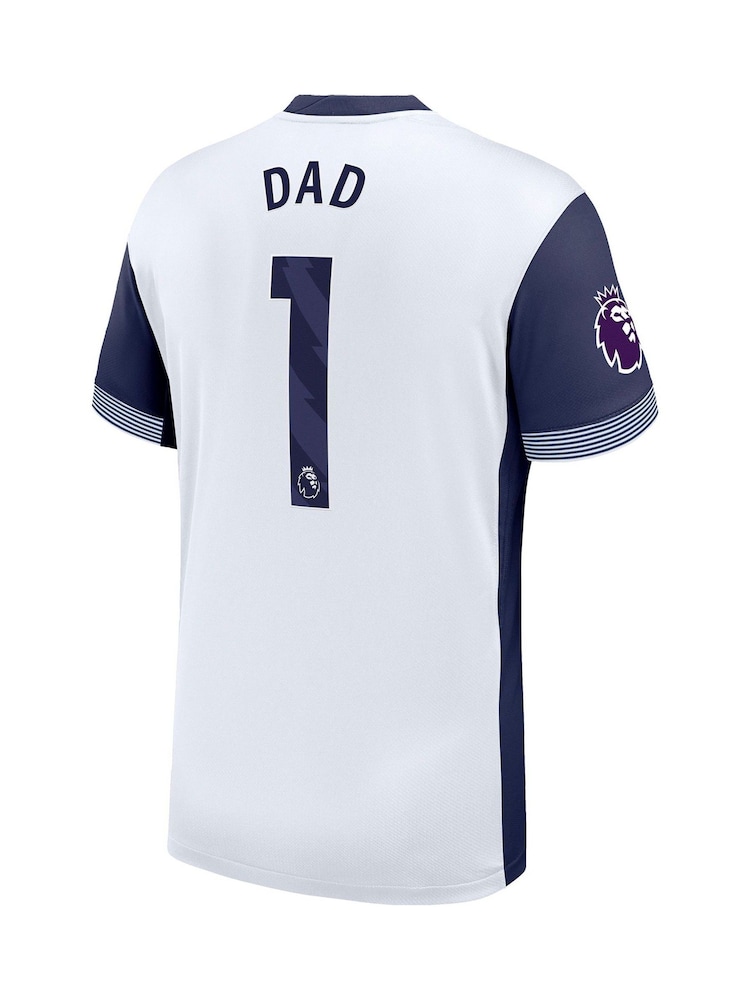 Nike White Tottenham Hotspur Home Stadium Shirt 2024-25 Dad 1 - Image 3 of 3