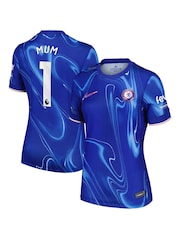 Nike Blue Womens Mum Chelsea Home Stadium Shirt 2024-25 - Image 1 of 3