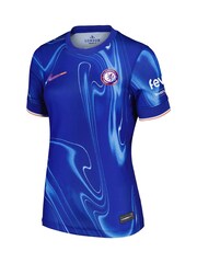 Nike Blue Womens Mum Chelsea Home Stadium Shirt 2024-25 - Image 2 of 3