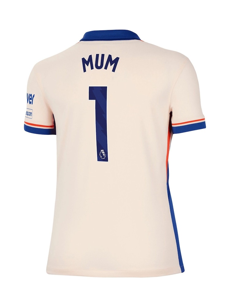 Nike Cream Womens Mum Chelsea Away Stadium Shirt 2024-25 - Image 3 of 3