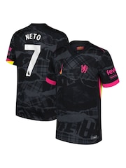 Nike Black Chelsea Third Stadium Shirt 2024-25 - Image 1 of 3
