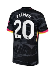 Nike Black Dri Fit Chelsea Adv Third Match Shirt 2024-25 Palmer 20 - Image 3 of 3