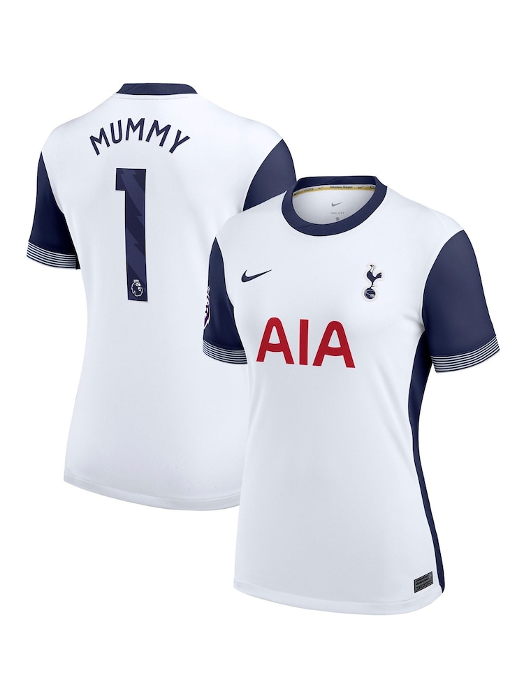 Nike White Womens Mummy Tottenham Hotspur Home Stadium Shirt 2024-25 - Image 1 of 3