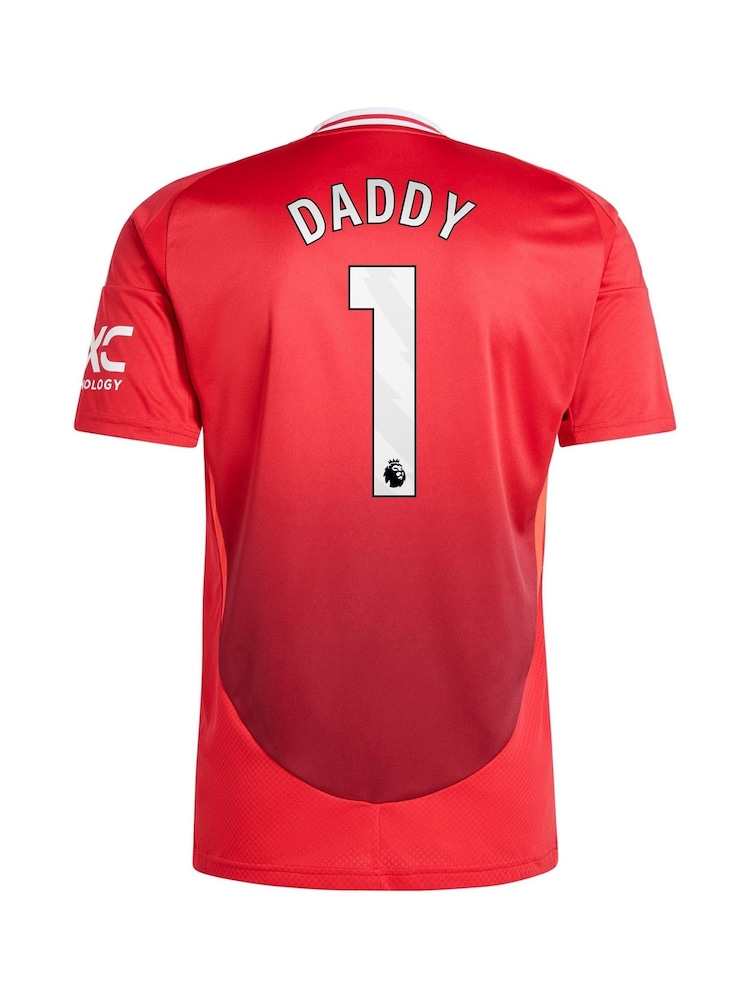 adidas Manchester United Home Shirt 2024-25 Daddy 1 - Image 2 of 3