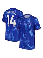Nike Blue Chelsea Home Stadium Shirt 2024-25 Joao Felix - Image 1 of 3