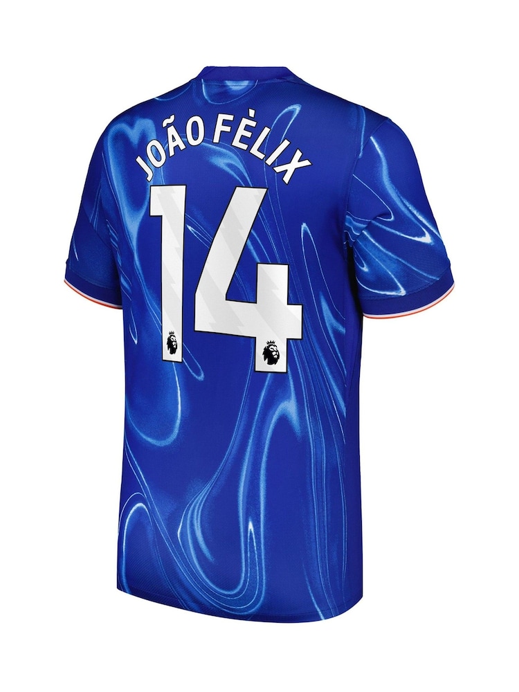 Nike Blue Chelsea Home Stadium Shirt 2024-25 Joao Felix - Image 3 of 3