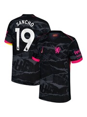 Nike Black Dri Fit Sancho Chelsea Adv Third Match Shirt 2024-25 - Image 1 of 3