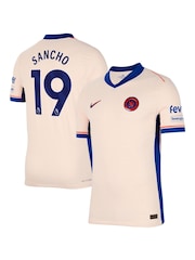 Nike Cream Dri Fit Chelsea Sancho Adv Away Match Shirt 2024-25 - Image 1 of 3