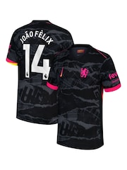 Nike Black Dri-Fit Joao Felix Chelsea Adv Third Match Shirt 2024-25 - Image 1 of 3