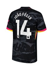 Nike Black Dri-Fit Joao Felix Chelsea Adv Third Match Shirt 2024-25 - Image 3 of 3