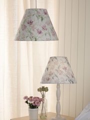 Laura Ashley White Gosford Table Lamp - Image 4 of 6