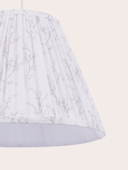 Laura Ashley White Pussy Willow 1 Light Pendant - Image 2 of 6