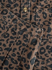 Animal Print Shirt and Pleated Skirt Set (3-16yrs) - Image 7 of 13