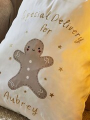 Personalised Gingerbread Canvas Christmas Gift Sack by My 1st Years - Image 2 of 4