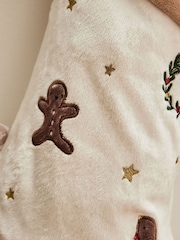 Personalised Plush Cream Christmas Stockings by My 1st Years - Image 3 of 4