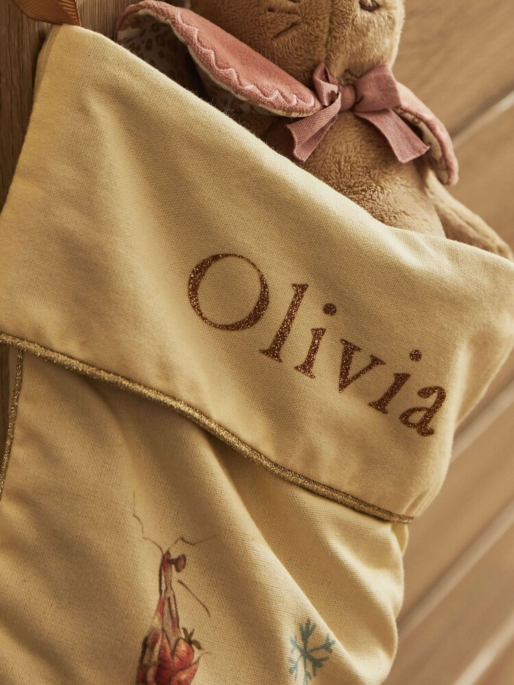 Personalised Flopsy Bunny Christmas Stockings by My 1st Years - Image 2 of 6