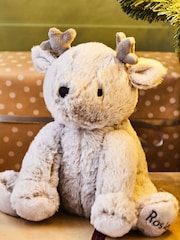 Personalised Reindeer Plush Toy by My 1st Years - Image 1 of 4