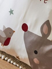 Personalised Robin & Reindeer Canvas Christmas Gift Sack by My 1st Years - Image 3 of 4