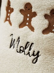 Personalised Gingerbread Borg Christmas Sack by My First Years by My 1st Years - Image 2 of 4