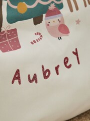 Personalised Christmas Tree Canvas Gift Sack by My 1st Years - Image 2 of 4