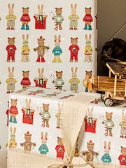 Bertie and Rosie Extra Wide, 10m Christmas Wrapping Papers - Image 2 of 4