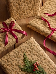 Craft Foliage Standard Width, 15m Christmas Wrapping Papers - Image 1 of 5