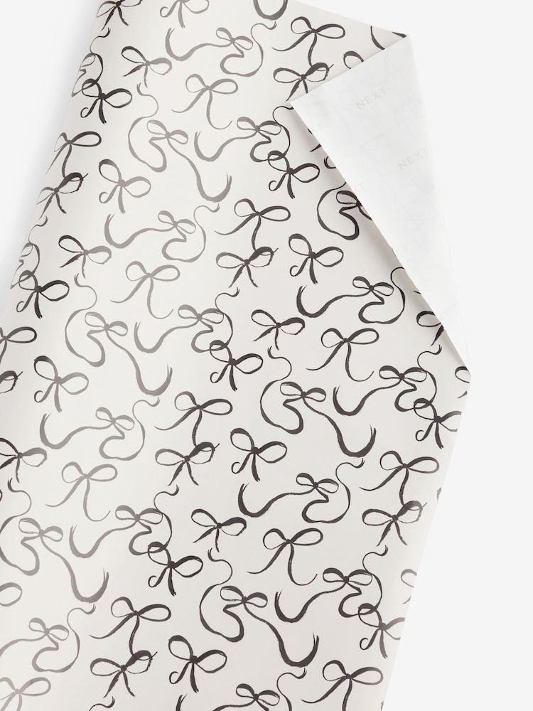 Cream Bows Standard Width, 15m Christmas Wrapping Papers - Image 6 of 6