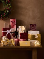 Gold Tree Scene Standard Width, 15m Christmas Wrapping Papers - Image 4 of 5